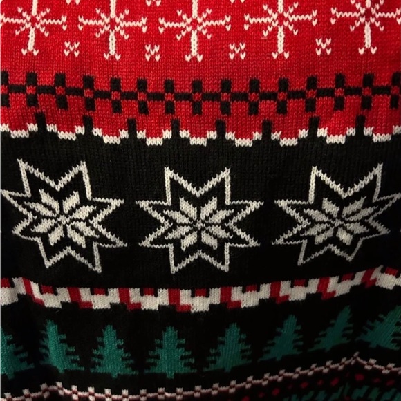 Dinosaur ugly sweater Sz M - Picture 4 of 5